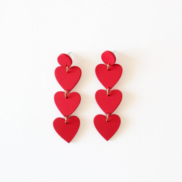 Cupid Heart Small Bali Earrings – zahana